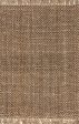 Pilar Jute Solid Tasseled Rug | Natural For Sale