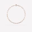 Elliptical Chain Necklace Fashion