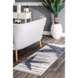 Iliana Striped Starfish Rug | Grey Online now