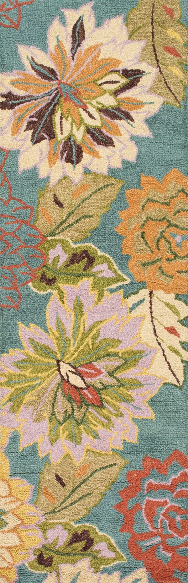 Floral Wool Rug | Multicolor For Sale