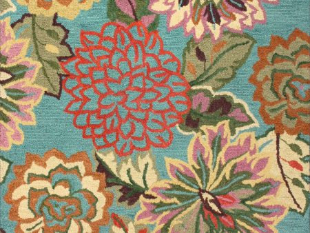 Floral Wool Rug | Multicolor For Sale