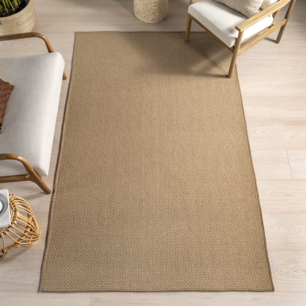 Tabytha Solid Jute Rug | Natural Hot on Sale