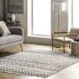 Baker Textured Banded Rug | Grey Fashion