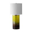 23-inch Sparkle Glass Column Table Lamp | Multicolor Online now