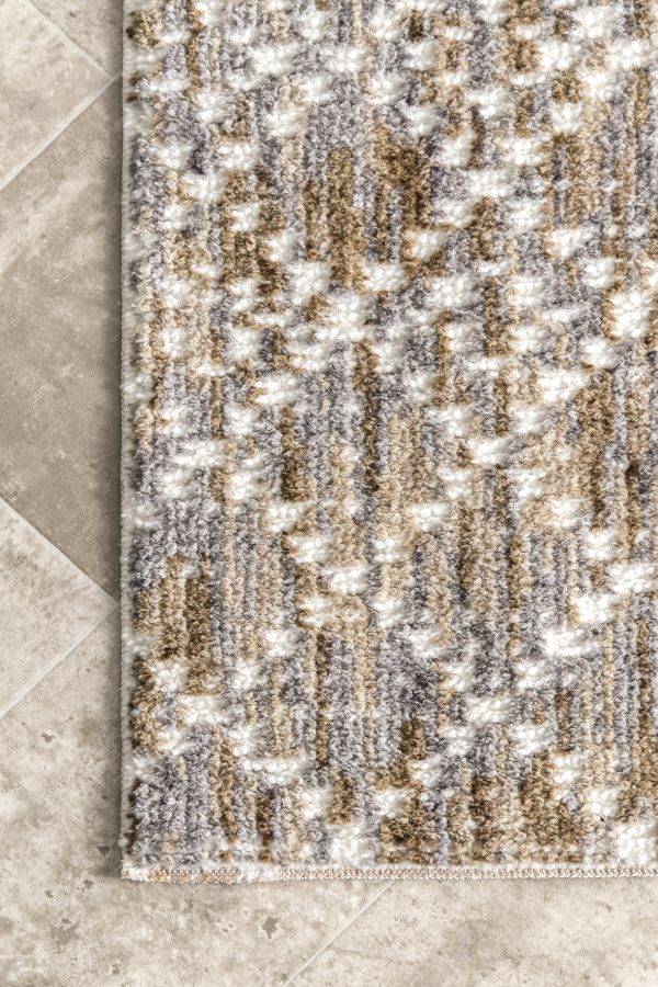 Modern Trellis Rug | Beige Online