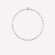 Elliptical Chain Necklace Fashion