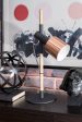 24-inch Ellie Metal Shade Table Lamp | Black Online