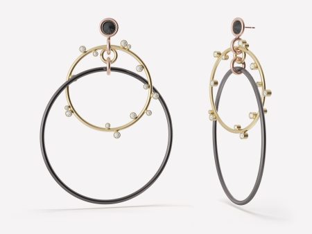 Lada Noir Earrings Discount