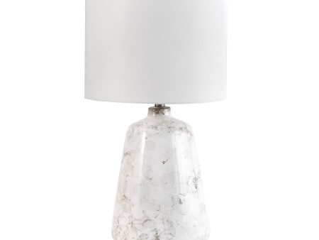 27-inch Zelda Ceramic Table Lamp | Off White Online Sale