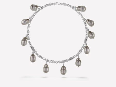 Margarite Baroque Pearl Necklace on Sale