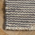 Colette Jute Diamond Rug | Off White on Sale