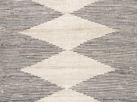 Colette Jute Diamond Rug | Off White on Sale