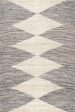 Colette Jute Diamond Rug | Off White on Sale