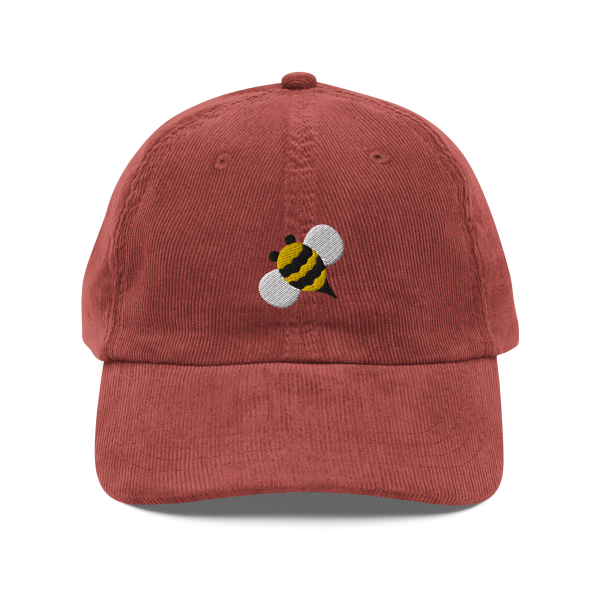 Bee Corduroy Hat Online now