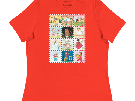 Twelve Days of Christmas Women s T-Shirt For Discount