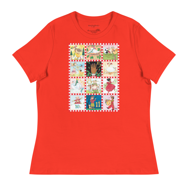 Twelve Days of Christmas Women s T-Shirt For Discount