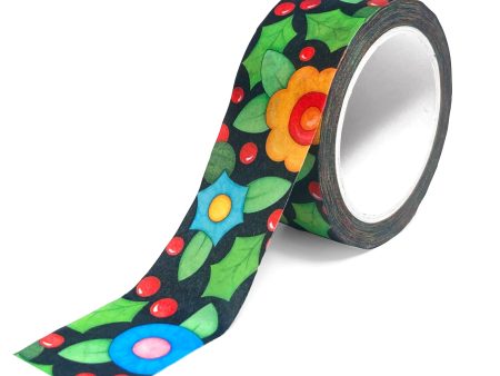 Christmas Black Washi Tape For Cheap