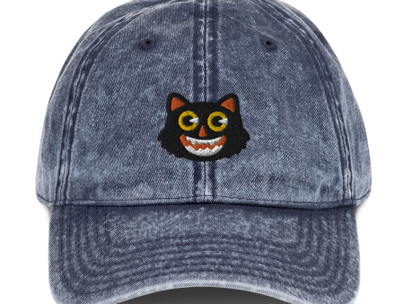 Black Cat Vintage Hat Online