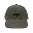 Bat Corduroy Hat For Discount