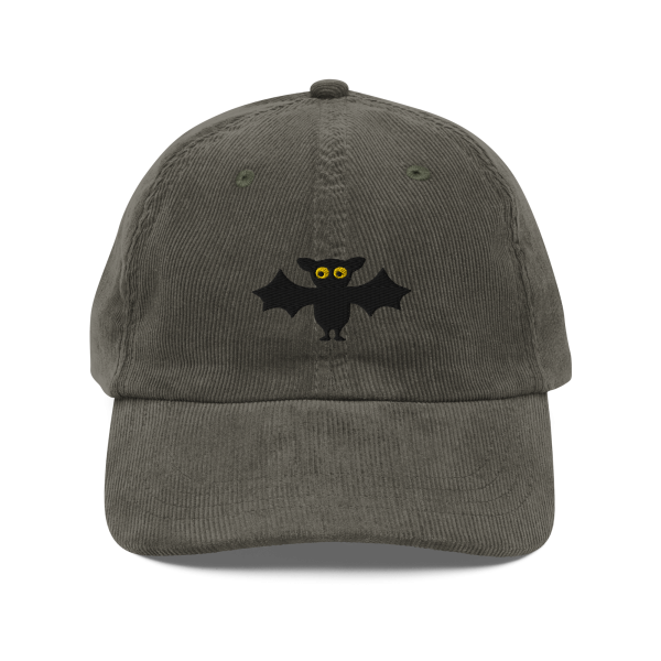 Bat Corduroy Hat For Discount