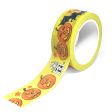 Halloween Yellow Washi Tape For Sale