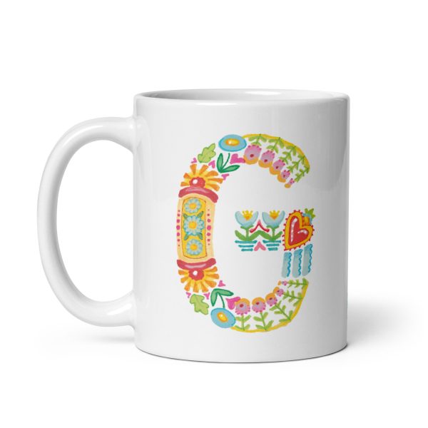 Alphabet Garden Letter G Mug Supply