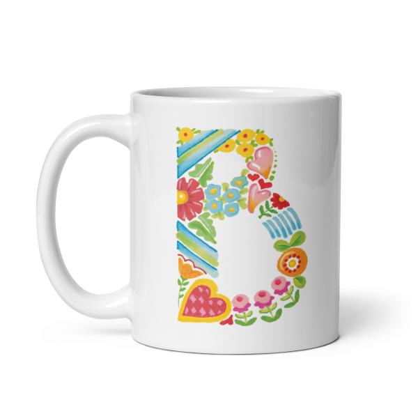 Alphabet Garden Letter B Mug Discount