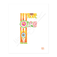 Alphabet Garden Letter F Small Print Hot on Sale