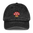 Mushroom Vintage Hat Fashion