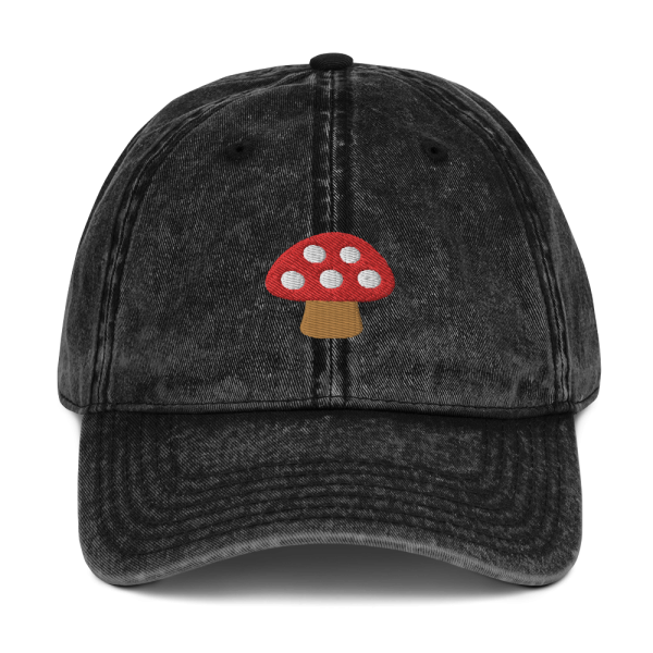 Mushroom Vintage Hat Fashion