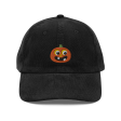 Jack-O-Lantern Corduroy Hat For Discount