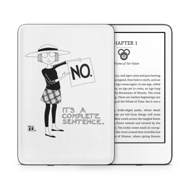 Complete Sentence Tablet Skin Sale