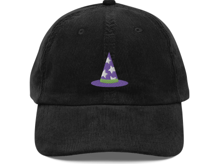 Witch Cap Corduroy Hat For Discount