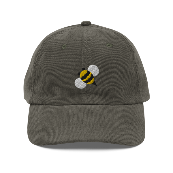 Bee Corduroy Hat Online now