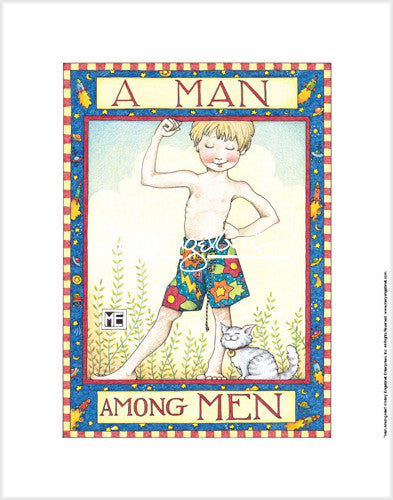 Man Among Men Fine Art Print Hot on Sale