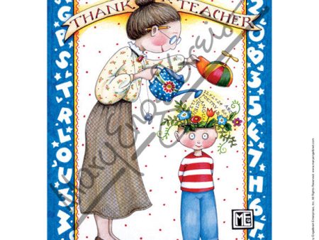 Thank a Teacher Fine Art Print Sale