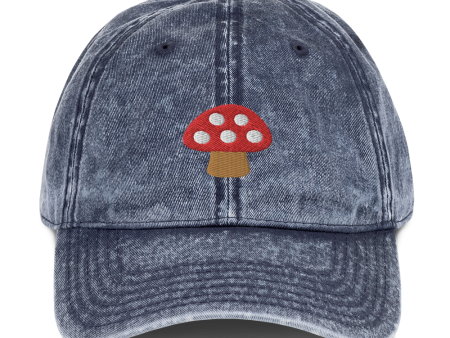 Mushroom Vintage Hat Fashion