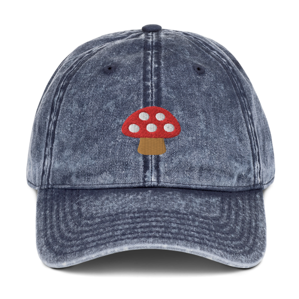 Mushroom Vintage Hat Fashion