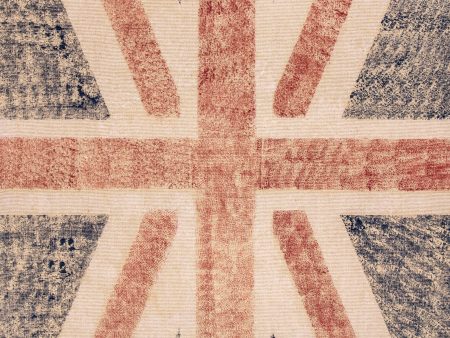 Union Jack Flag Rug | Blue Sale