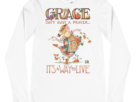 Grace Long Unisex Sleeve T-Shirt Sale