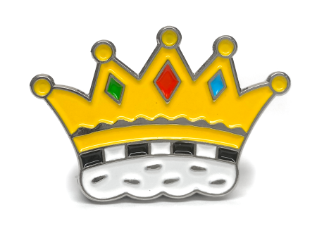 Crown Enamel Art Pin Supply