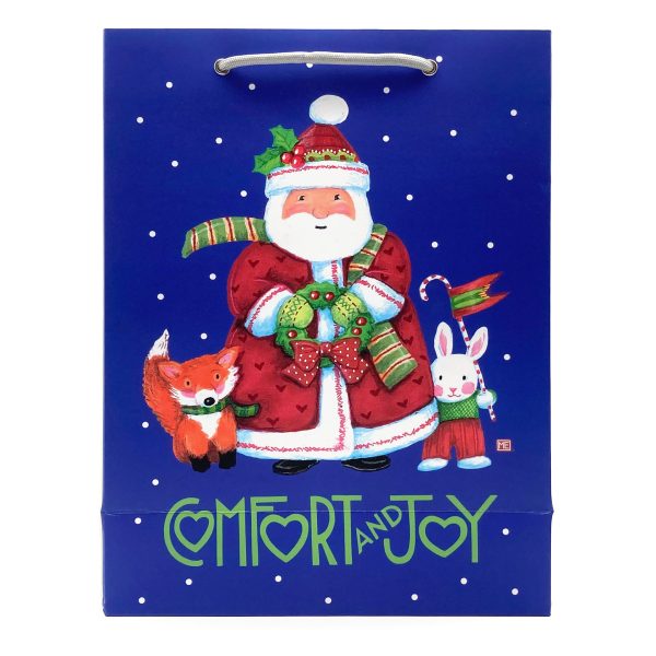 Super Cute Santa with Animals Gift Bag Hot on Sale