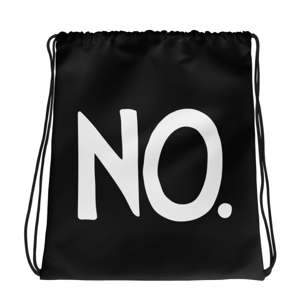 Complete Sentence NO Drawstring Bag Sale