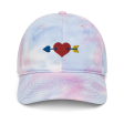 Cupid Heart Tie Dye Hat Fashion