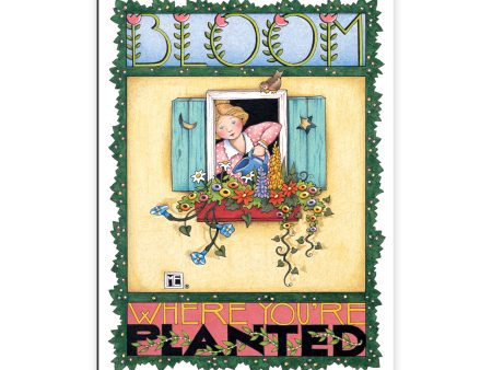 Bloom Where You re Planted Magnet Supply