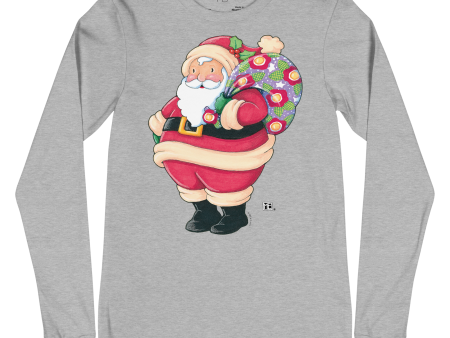 Very Classic Santa Long Sleeve T-Shirt Cheap