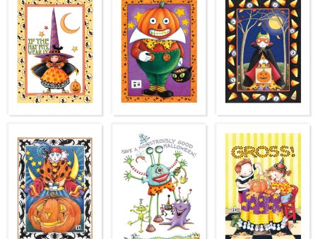 Halloween Postcards, series 2 Cheap