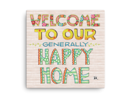 Happy Home Wall Canvas Online