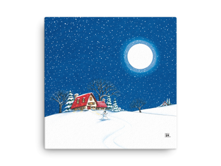 Winter Silence Wall Canvas Hot on Sale