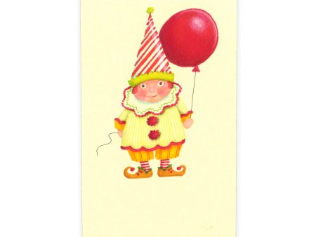 Super Cute Christmas Clown Art Supply